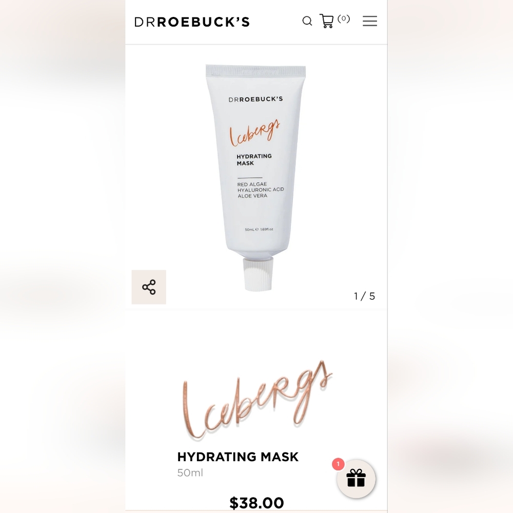 Dr Roebucks Hydrating Mask